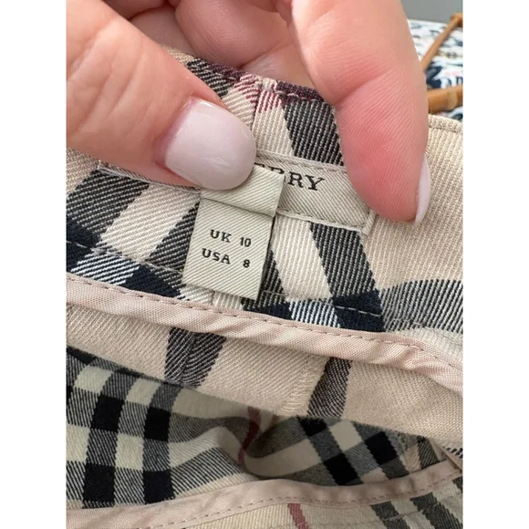 Burberry Vintage Classic Nova Check Crop Pants - Picture 5 of 8